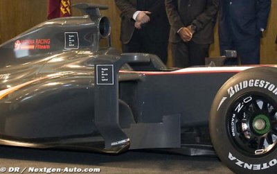 HRT F1 : Car and engine technical specs