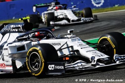 4e place pour Gasly, 7e pour Kvyat&nbsp;: le meilleur vendredi pour AlphaTauri 