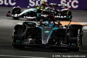 Mercedes F1 reste loin du compte à l'arrivée à Djeddah