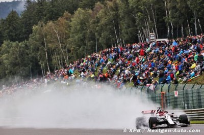 Alfa Romeo manque le coche en qualifications à Spa