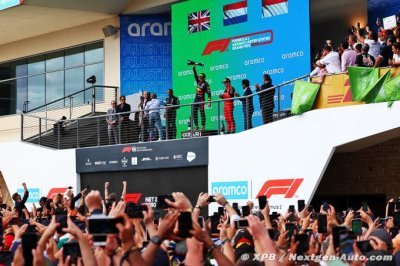 Les pilotes heureux de voir la progression ’incroyable’ de la F1 aux Etats-Unis