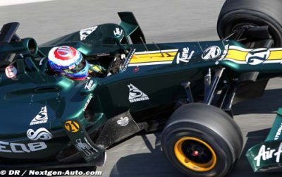 Petrov se voit au départ du GP de Russie en 2014