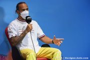 Hamilton continue de porter le masque par 'choix personnel'