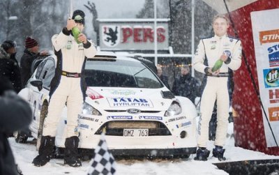 M-Sport se réjouit de la victoire de Pontus Tidemand