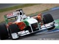 Force India a gagné de l'appui aérodynamique