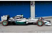 Mercedes dévoile sa F1 W05