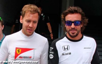 L’Italie se félicite de l’échange Vettel-Alonso chez Ferrari