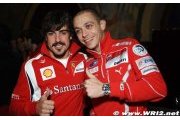Valentino Rossi est fan de Fernando Alonso