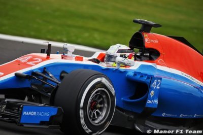 King va piloter la Manor à Austin lors des essais libres 1