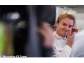 Rosberg se bat contre Hamilton, pas Vettel