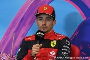 Leclerc juge qu'il serait 'plus facile' de n'avoir qu'un seul directeur de course