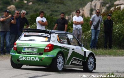 SS8: Kopecky quickest as car fire halts stage