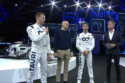 L’AlphaTauri AT01 prendra la piste ce samedi à Misano