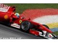 Massa: Interesting to see how our car has improved