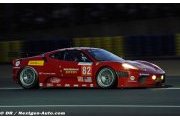 La Ferrari n°82 perd sa pole LMGT2 au Mans