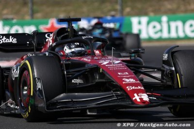 Alfa Romeo F1&nbsp;: Alunni Bravi est ’déçu’ après un départ chaotique