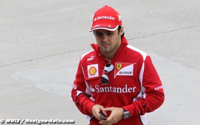 Ferrari say Massa contender for 2013 race seat