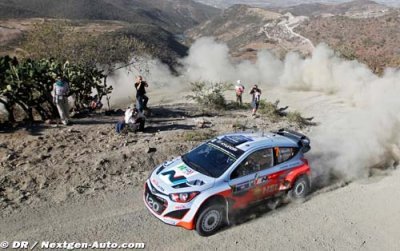 Hyundai ravi de son premier podium au Mexique