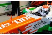 Adrian Sutil furieux après son drive-through