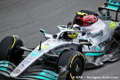 Mercedes F1&nbsp;: Russell et Hamilton espèrent moins rebondir à Silverstone