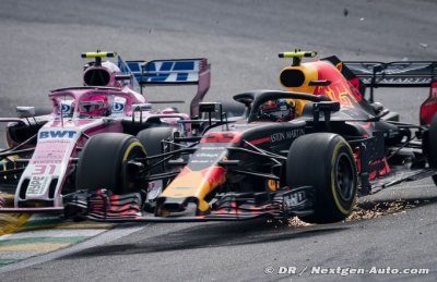 Verstappen furieux d’avoir perdu la victoire à cause d’Ocon&nbsp;!