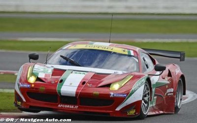 Un carton plein pour les Ferrari/AF Corse à Silverstone