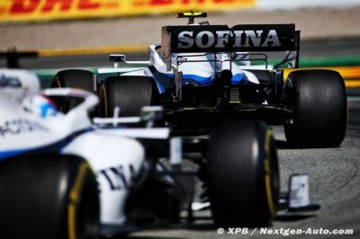 Latifi n’a jamais eu d’équipier aussi bon que Russell en qualifications