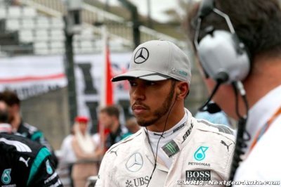Le difficile week-end japonais de Lewis Hamilton