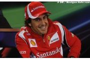 Alonso ne fait pas de pronostic pour Sepang