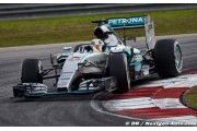 La Mercedes est fantastique, son utilisation des pneus un peu moins