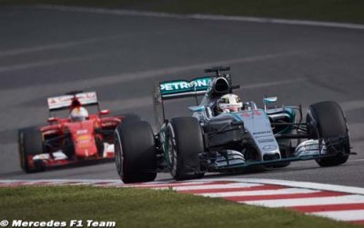 Shanghai L3&nbsp;: Hamilton ne lâche rien 