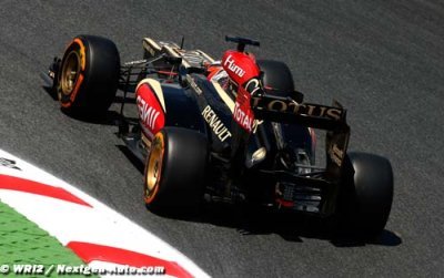 Lotus&nbsp;: Pas tant de dégâts sur la voiture de Raikkonen