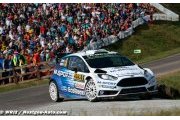 ES18-19 : Evans et Latvala prennent les meilleurs temps