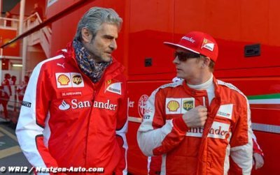Arrivabene évoque Vettel et Raïkkönen