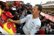 Schumacher comprend la déception de ses fans