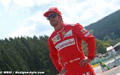 Alonso veut battre Ricciardo pour la 3ème place du championnat