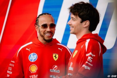 Leclerc ’analyse absolument tout’ chez Hamilton chez Ferrari