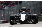 Force India 'B' car only half finished