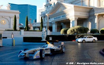 Formula E&nbsp;: Le 1er roulage officiel a eu lieu 