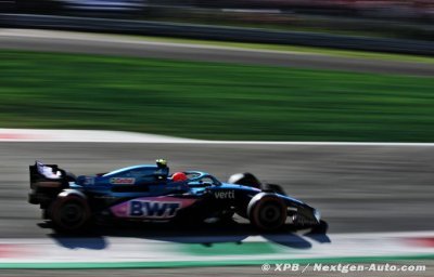 Alonso et Ocon ont manqué de rythme en qualification à Monza