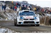 Strong debut: Volkswagen finishes Monte in second place
