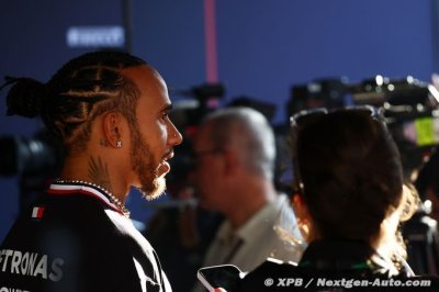 Hamilton ’ne joue pas la montre’ sur son nouveau contrat Mercedes F1