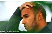 Hamilton travaille son freinage