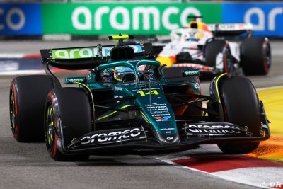 Aston Martin F1 salue les ’superbes dépassements’ de ses pilotes à Singapour