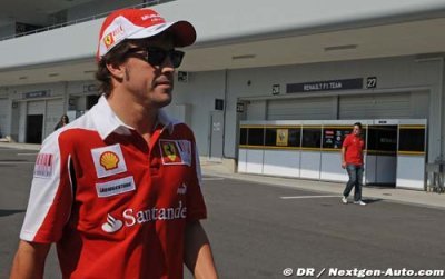Alonso insensible à la guerre des mots