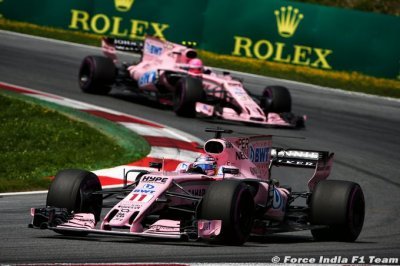 Les pilotes Force India sont gonflés à bloc avant Silverstone