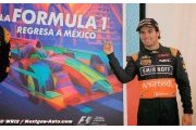 Perez et Fittipaldi étaient présents à l'inauguration du circuit mexicain
