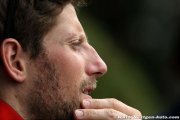 Grosjean est allé discuter des pressions de pneus avec Pirelli