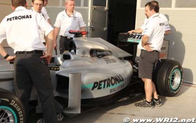 Ferrari, Williams et Mercedes GP vont tester leur F-duct