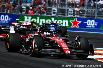 Alfa Romeo F1 quitte Miami sans point mais avec du positif